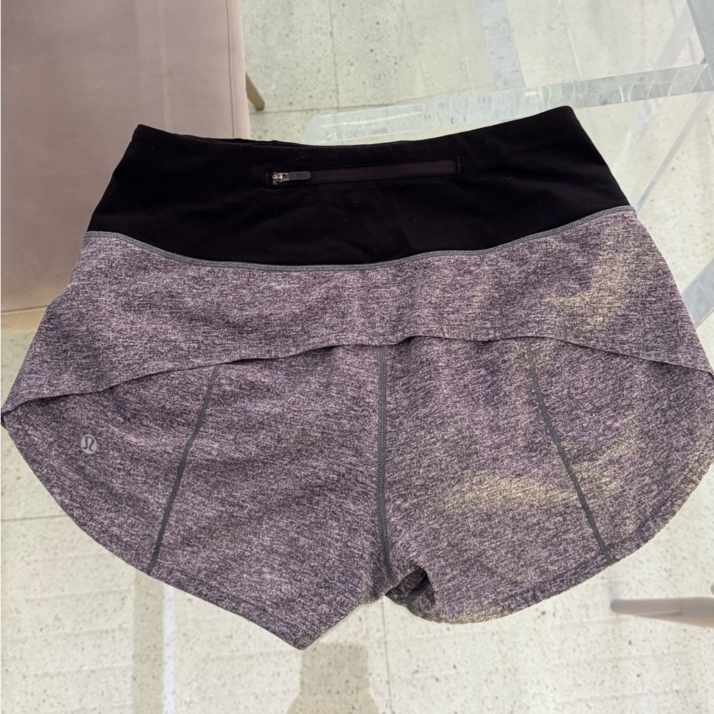 Lululemon High Rise Speed Up Short